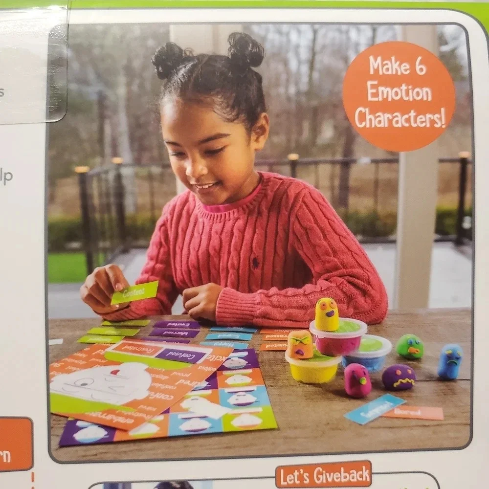New Open The Joy Kids Empathy Tool Kit Make Emotion Characters Putty